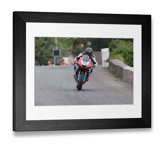 Framed Print : Xavier Denis (Yamaha) 2022 Supersport TT Framed Print : Xavier Denis (Yamaha) 2022 Supersport TT