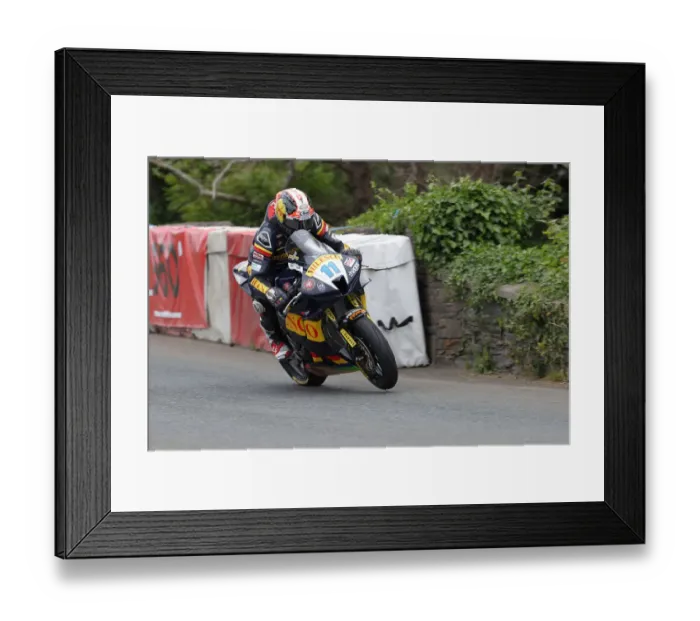 Framed Print : Conor Cummins (Honda) 2022 Supersport TT Framed Print : Conor Cummins (Honda) 2022 Supersport TT