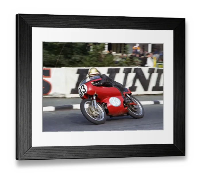 Framed Print : Alberto Pagani (Aermacchi) 1966 Junior TT Framed Print : Alberto Pagani (Aermacchi) 1966 Junior TT