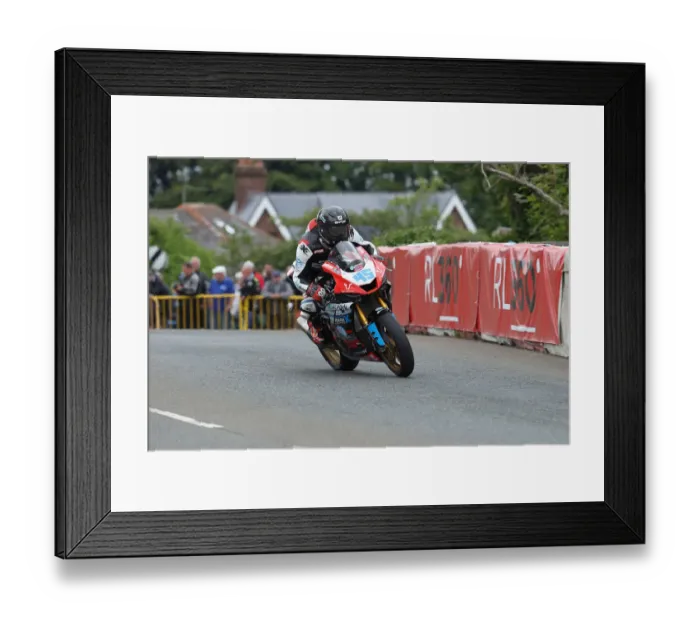 Framed Print : Xavier Denis (Yamaha) 2022 Supersport TT Framed Print : Xavier Denis (Yamaha) 2022 Supersport TT
