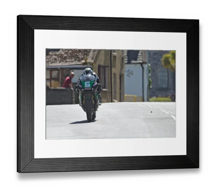 Framed Print : Michael Dunlop (Paton) 2022 Supertwin TT Framed Print : Michael Dunlop (Paton) 2022 Supertwin TT