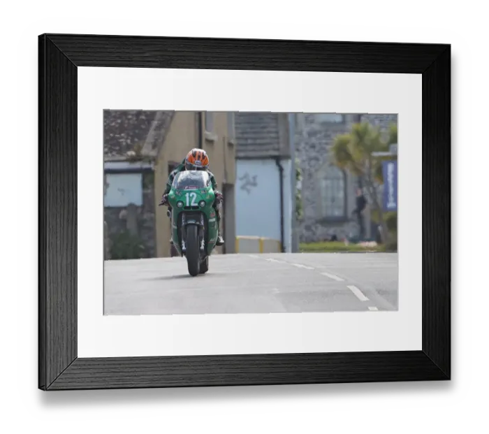 Framed Print : James Hind (Paton) 2022 Supertwin TT Framed Print : James Hind (Paton) 2022 Supertwin TT
