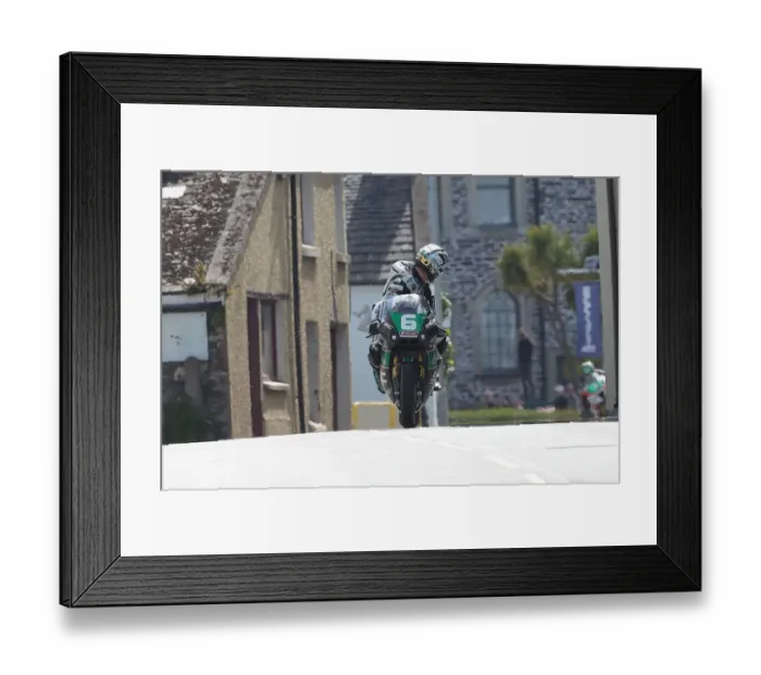 Framed Print : Michael Dunlop (Paton) 2022 Supertwin TT Framed Print : Michael Dunlop (Paton) 2022 Supertwin TT