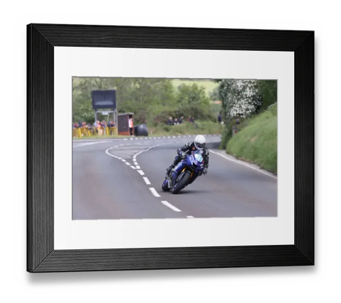 Framed Print : Matt Stevenson (Yamaha) 2022 Supersport TT Framed Print : Matt Stevenson (Yamaha) 2022 Supersport TT