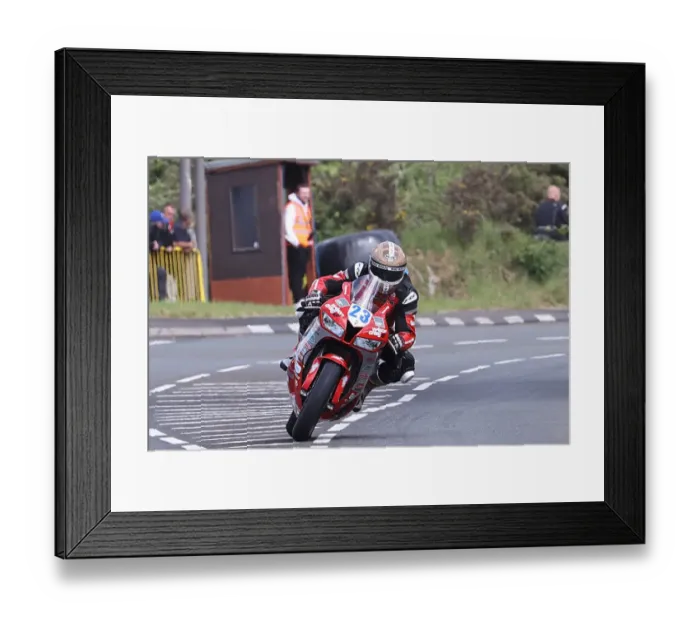 Framed Print : Joey Thompson (Honda) 2022 Supersport TT Framed Print : Joey Thompson (Honda) 2022 Supersport TT