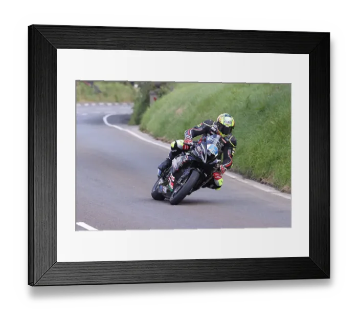 Framed Print : Brian McCormack (Triumph) 2022 Supersport TT Framed Print : Brian McCormack (Triumph) 2022 Supersport TT