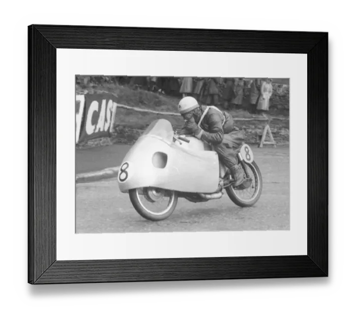 Framed Print : Dudley Edlin (EMC) 1956 Lightweight TT Framed Print : Dudley Edlin (EMC) 1956 Lightweight TT