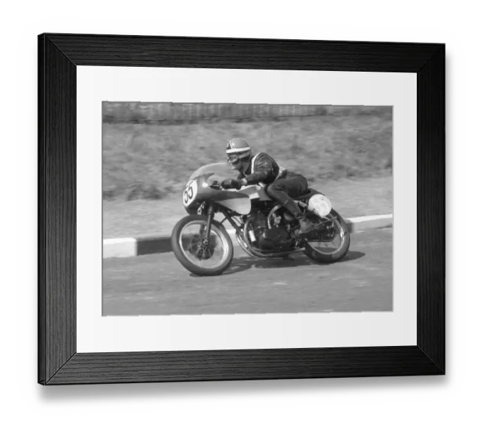 Framed Print : Ray Knight (Hughes Triumph) 1963 Junior Manx Grand Prix Framed Print : Ray Knight (Hughes Triumph) 1963 Junior Manx Grand Prix