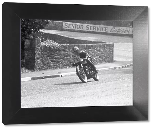 Andrew Herdman (BSA) 1955 Senior Manx Grand Prix
