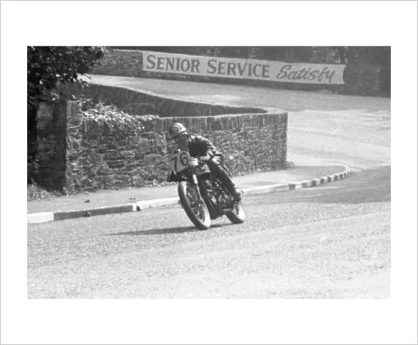 Andrew Herdman (BSA) 1955 Senior Manx Grand Prix