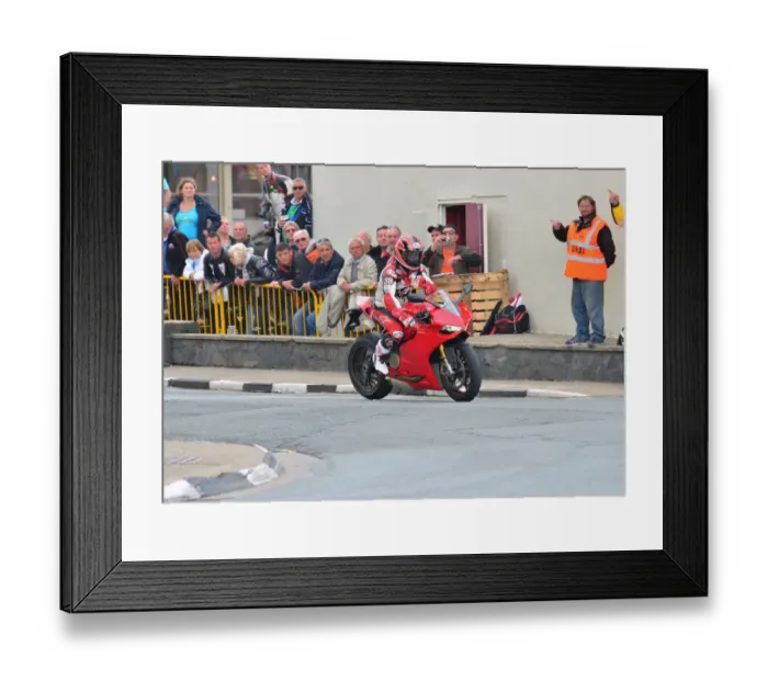 Framed Print : Randy Mamola (Ducati) 2012 Parade Lap Framed Print : Randy Mamola (Ducati) 2012 Parade Lap