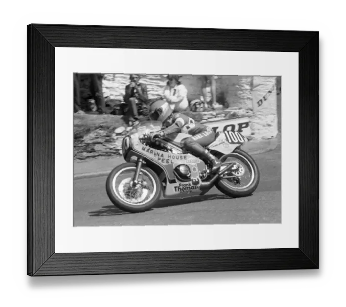 Framed Print : Hilary Musson (Yamaha) 1983 Formula Two TT Framed Print : Hilary Musson (Yamaha) 1983 Formula Two TT