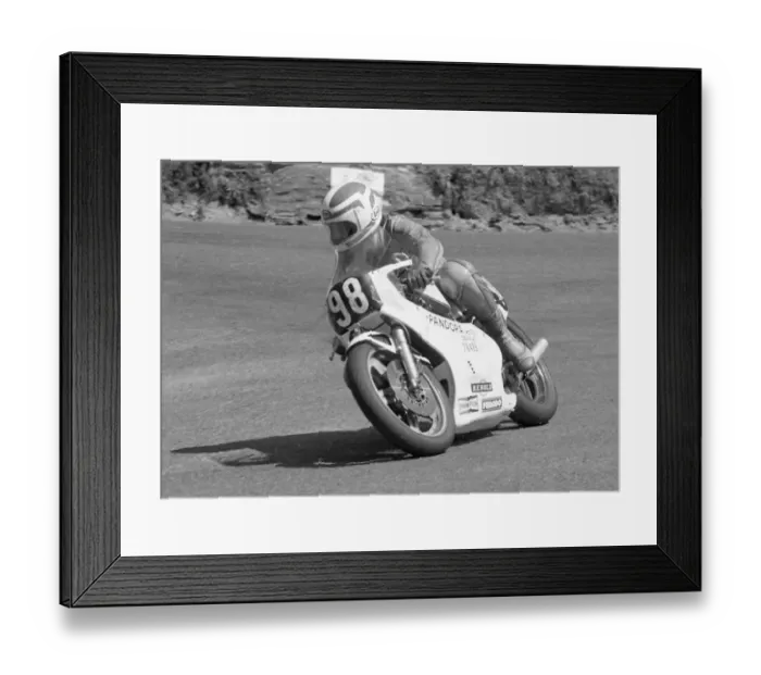 Framed Print : Brent Gladwin (Yamaha) 1983 Formula Two TT Framed Print : Brent Gladwin (Yamaha) 1983 Formula Two TT