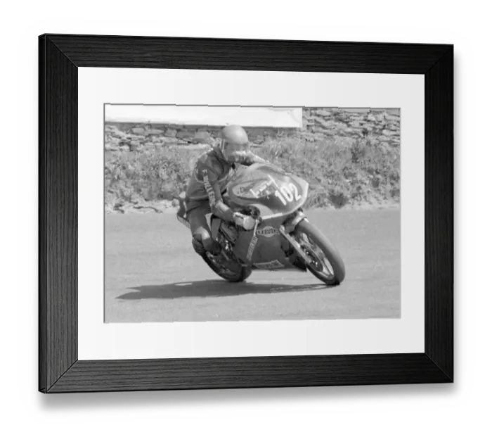 Framed Print : Frank Willems (Ducati) 1983 Formula Two TT Framed Print : Frank Willems (Ducati) 1983 Formula Two TT