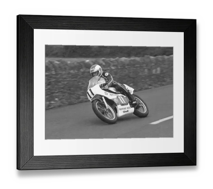 Framed Print : Brian Reid (Yamaha) 1981 Southern 100 Framed Print : Brian Reid (Yamaha) 1981 Southern 100