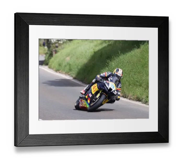 Framed Print : Conor Cummins (Honda) 2022 Supersport TT Framed Print : Conor Cummins (Honda) 2022 Supersport TT