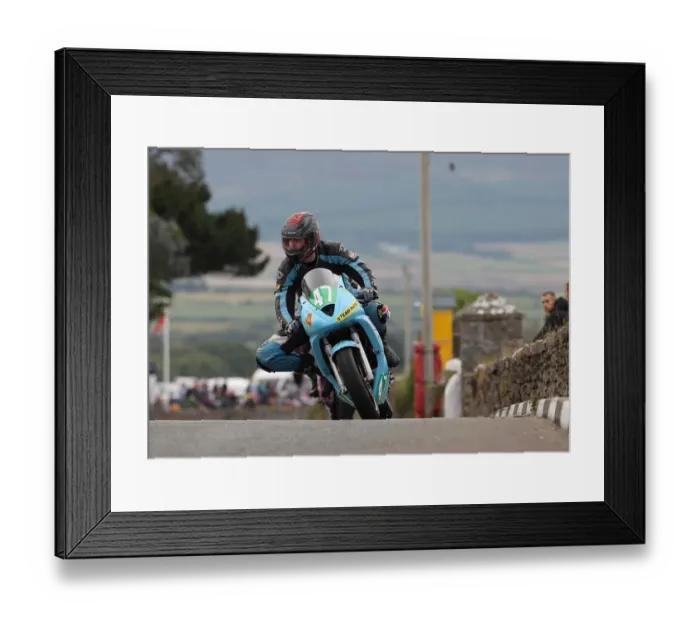 Framed Print : Andrew Castle (Kawasaki) 2022 Southern 100 Framed Print : Andrew Castle (Kawasaki) 2022 Southern 100