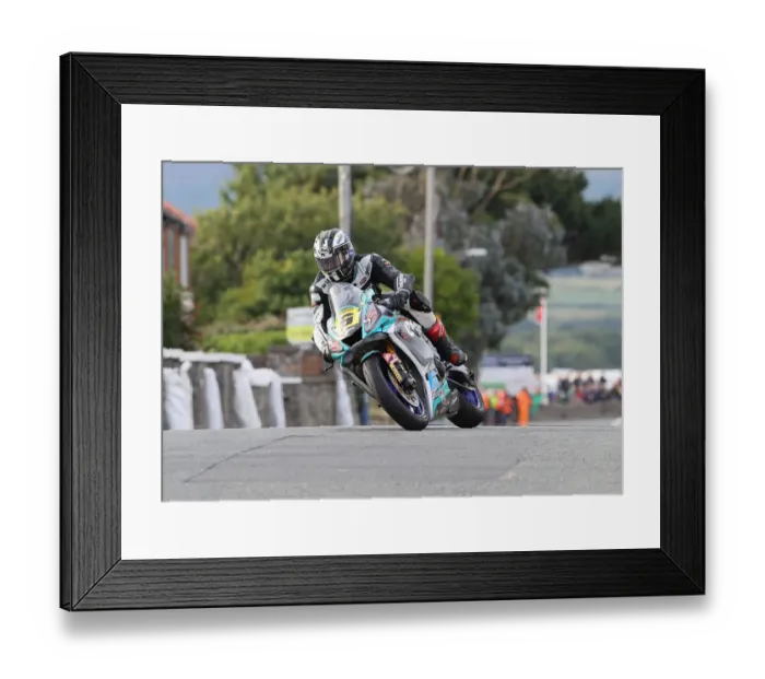 Framed Print : Michael Dunlop (Yamaha) 2022 Southern 100