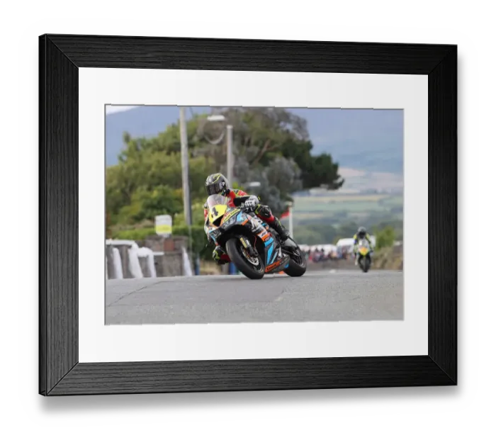 Framed Print : Sam West (Kawasaki) 2022 Southern 100 Framed Print : Sam West (Kawasaki) 2022 Southern 100
