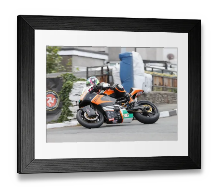 Framed Print : Jamie Coward (Kawasaki) 2022 Southern 100 Framed Print : Jamie Coward (Kawasaki) 2022 Southern 100