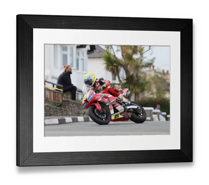 Framed Print : Nathan Harrison (Honda) 2022 Southern 100 Framed Print : Nathan Harrison (Honda) 2022 Southern 100