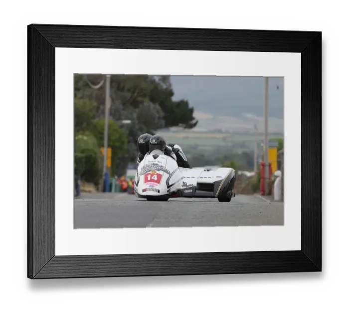 Framed Print : Wayne Lockey & Matthew Rostron (LCR Honda) 2022 Southern 100 Framed Print : Wayne Lockey & Matthew Rostron (LCR Honda) 2022 Southern 100