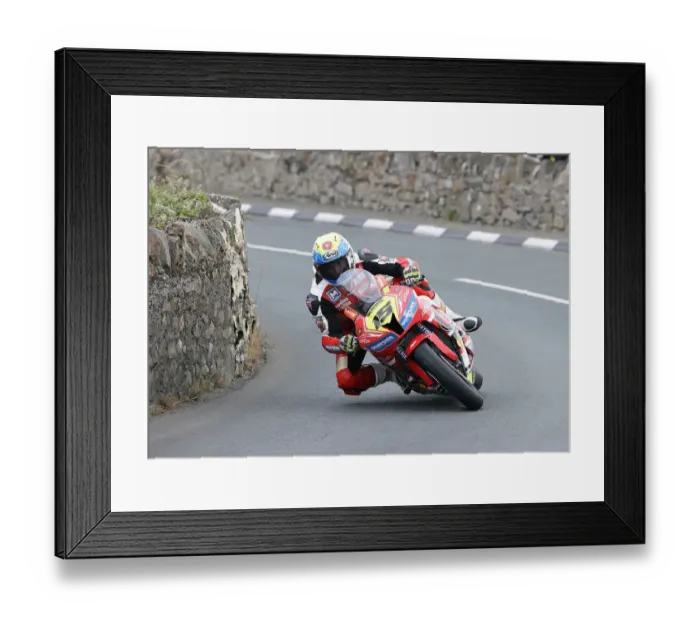 Framed Print : Nathan Harrison (Honda) 2022 Southern 100 Framed Print : Nathan Harrison (Honda) 2022 Southern 100