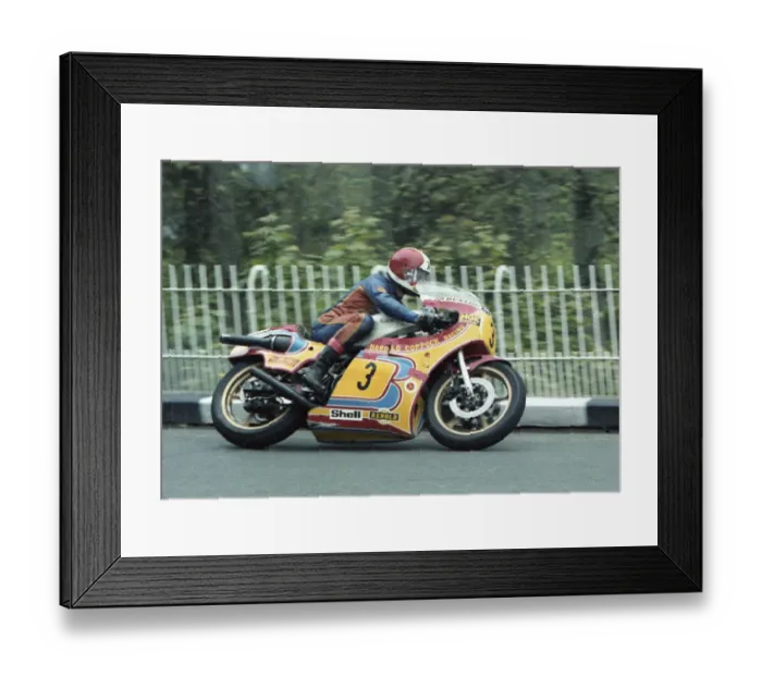 Framed Print : Tony Rutter (Suzuki) 1979 Senior TT Framed Print : Tony Rutter (Suzuki) 1979 Senior TT