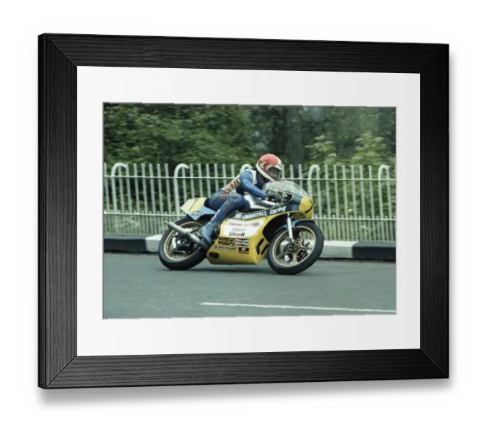Framed Print : Chas Mortimer (Yamaha) 1979 Senior TT Framed Print : Chas Mortimer (Yamaha) 1979 Senior TT