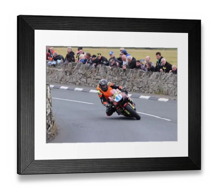 Framed Print : Russel Brock (Yamaha) 2022 Southern 100 Framed Print : Russel Brock (Yamaha) 2022 Southern 100
