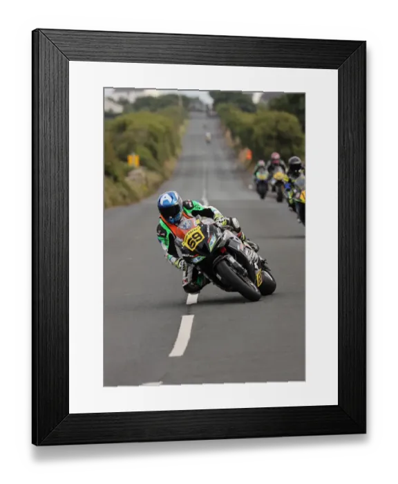 Framed Print : Yann Galli (Honda) 2022 Southern 100 Framed Print : Yann Galli (Honda) 2022 Southern 100