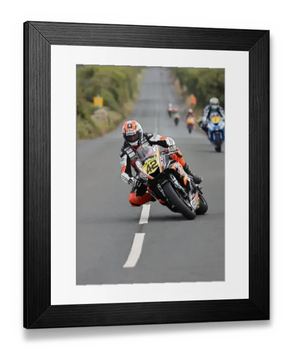 Framed Print : Richard Charlton (Yamaha) 2022 Southern 100