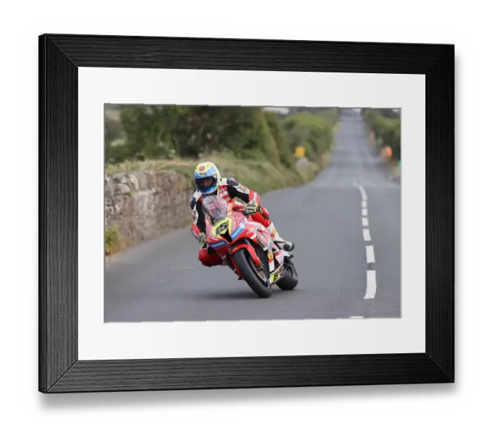 Framed Print : Nathan Harrison (Honda) 2022 Southern 100 Framed Print : Nathan Harrison (Honda) 2022 Southern 100