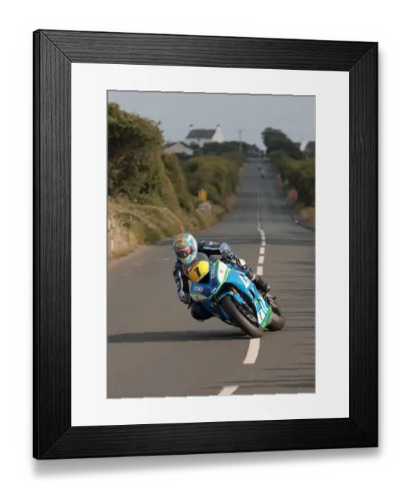 Framed Print : Dean Harrison (Kawasaki) 2022 Southern 100 Framed Print : Dean Harrison (Kawasaki) 2022 Southern 100