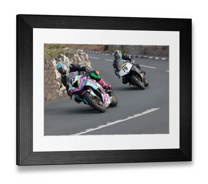 Framed Print : Anthony O Carroll (Kawasaki) 2022 Southern 100 Framed Print : Anthony O Carroll (Kawasaki) 2022 Southern 100
