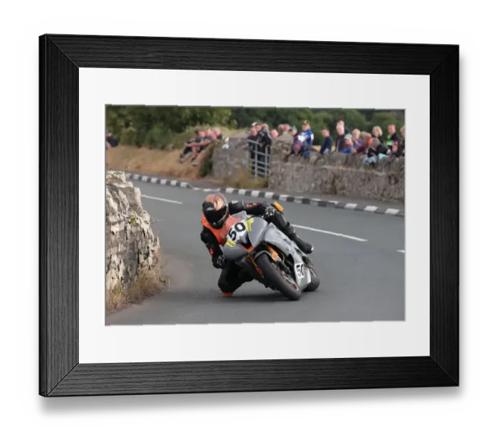 Framed Print : Mark Jackson (Yamaha) 2022 Southern 100 Framed Print : Mark Jackson (Yamaha) 2022 Southern 100
