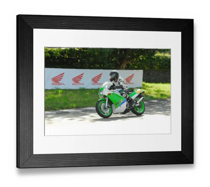 Framed Print : Shani Cargill (Kawasaki) 2016 TT Parade Lap Framed Print : Shani Cargill (Kawasaki) 2016 TT Parade Lap