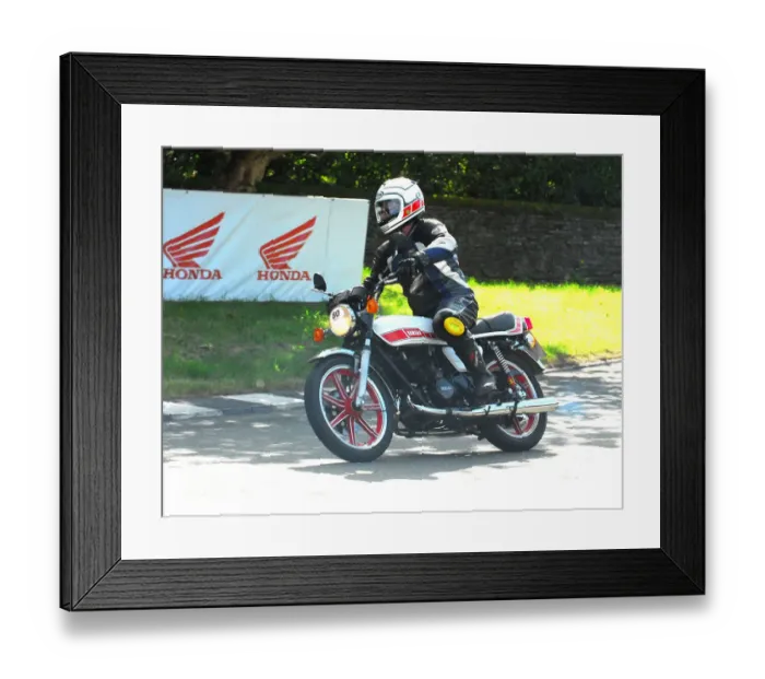 Framed Print : Lance Malton (Yamaha) 2016 TT Parade Lap Framed Print : Lance Malton (Yamaha) 2016 TT Parade Lap