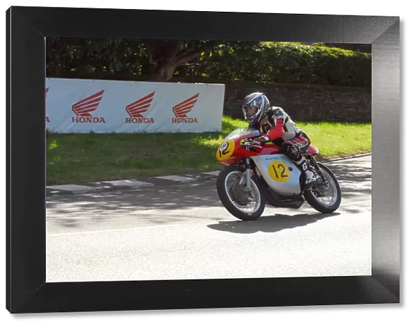 Jose Ballester (Bultaco) 2016 Manx Grand Prix Parade Lap