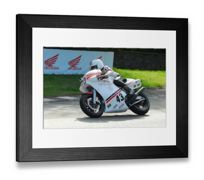 Framed Print : Brian Reid (Yamaha) 2016 TT Parade Lap Framed Print : Brian Reid (Yamaha) 2016 TT Parade Lap