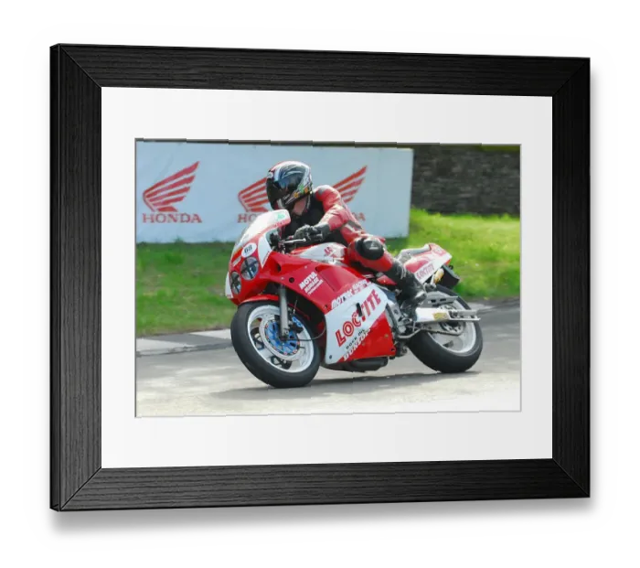 Framed Print : Phil Wood (Yamaha) 2016 TT Parade Lap Framed Print : Phil Wood (Yamaha) 2016 TT Parade Lap