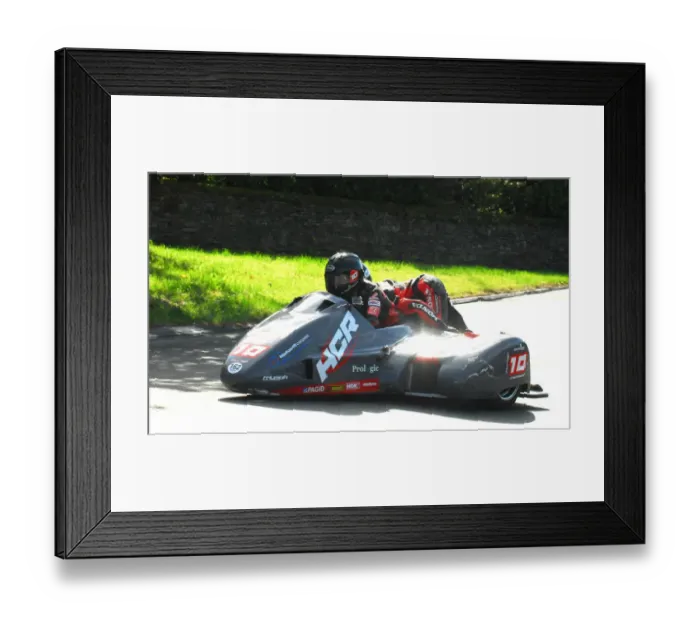 Framed Print : Ryan Crowe & Jason Crowe (LCR Triumph) 2016 TT Parade Lap Framed Print : Ryan Crowe & Jason Crowe (LCR Triumph) 2016 TT Parade Lap