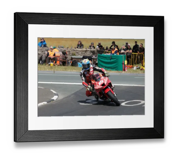 Framed Print : Nathan Harrison (Honda) 2022 Southern 100 Framed Print : Nathan Harrison (Honda) 2022 Southern 100