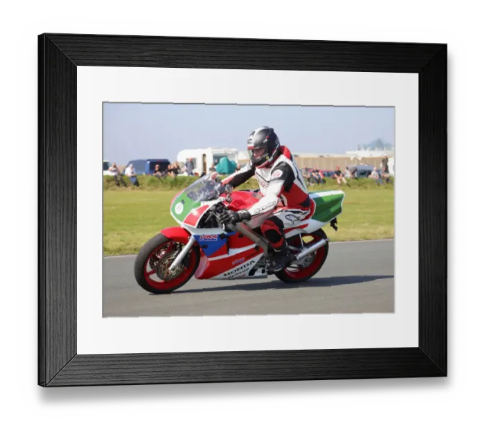 Framed Print : Kevin Lloyd (Honda) 2019 Jurby Day Framed Print : Kevin Lloyd (Honda) 2019 Jurby Day