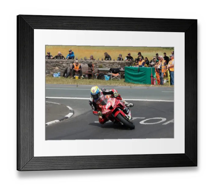 Framed Print : Nathan Harrison (Honda) 2022 Southern 100 Framed Print : Nathan Harrison (Honda) 2022 Southern 100