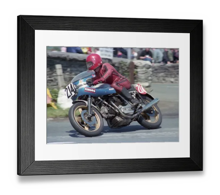 Framed Print : Tony Carlton (Ducati) 1980 Southern 100 Framed Print : Tony Carlton (Ducati) 1980 Southern 100