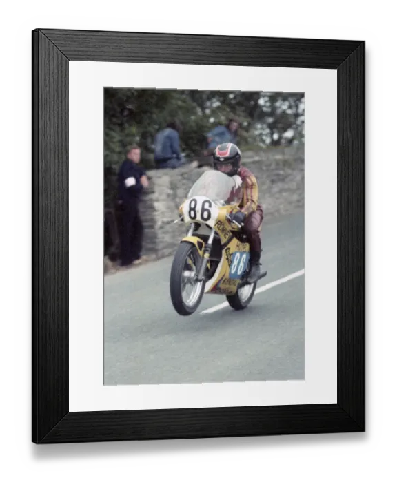 Framed Print : Andy Cooper (Yamaha) 1981 Southern 100 Framed Print : Andy Cooper (Yamaha) 1981 Southern 100