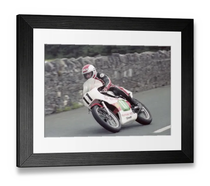 Framed Print : Brian Reid (Yamaha) 1981 Southern 100 Framed Print : Brian Reid (Yamaha) 1981 Southern 100