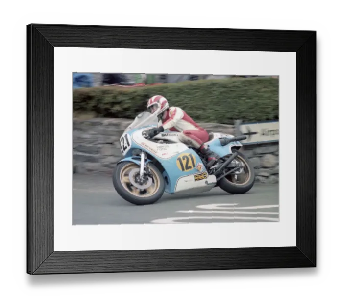 Framed Print : George Fogarty (Suzuki) 1981 Southern 100 Framed Print : George Fogarty (Suzuki) 1981 Southern 100