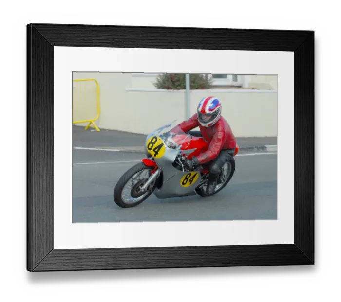 Framed Print : Tony Tuttle (Honda) 2016 Senior Classic TT